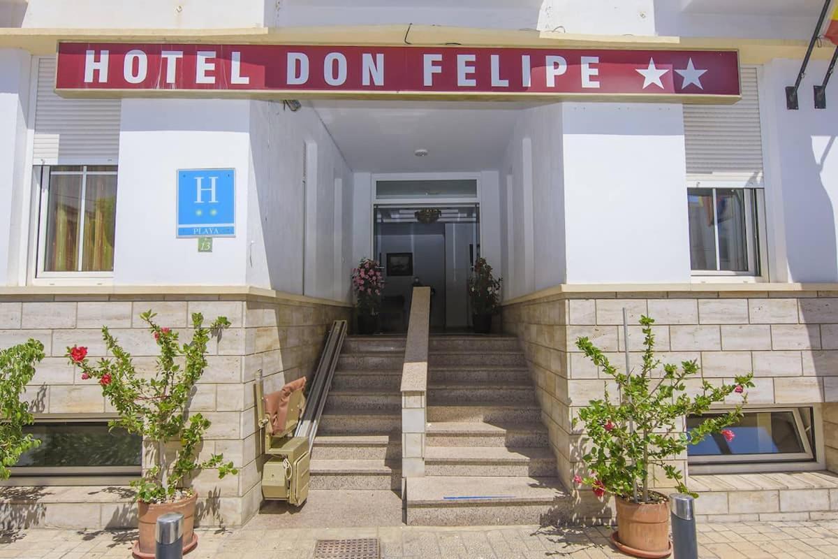 Hotel Don Felipe Carboneras Eksteriør bilde